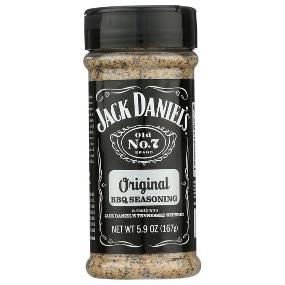Pack of 6, Jack Daniels Original BBQ Seasoning, 5.9 oz