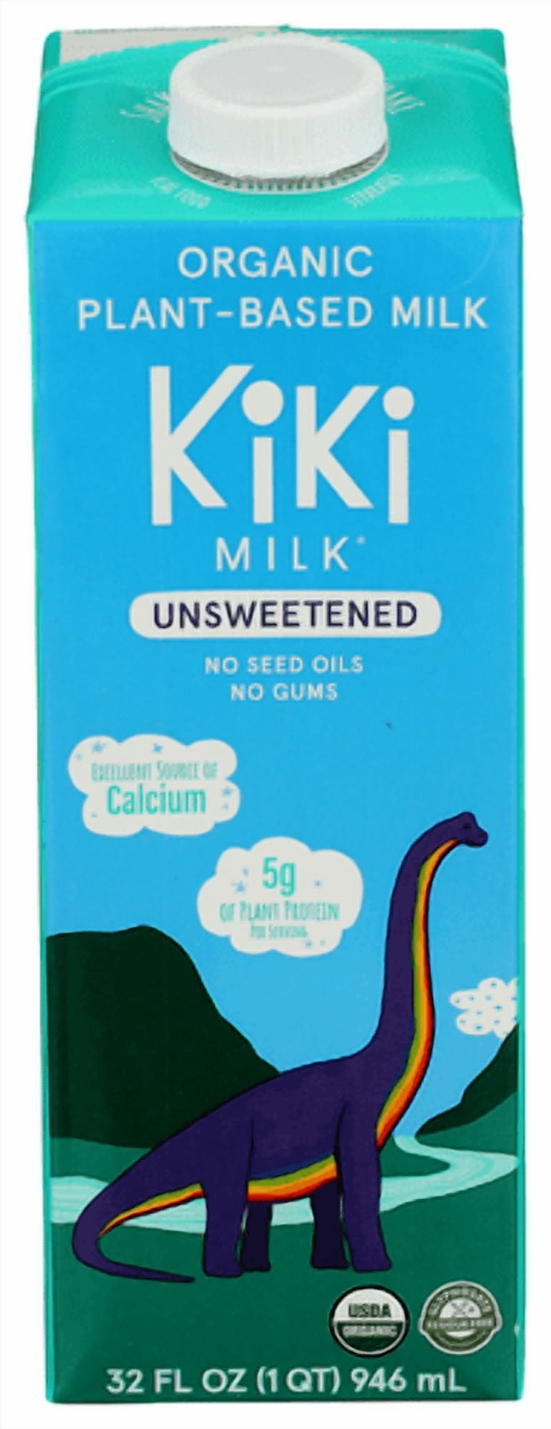 (Pack of 6) KIKI Unsweetened Milk 32 fl oz