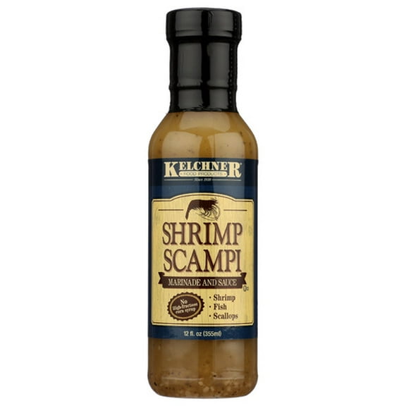 (Pack of 6) Kelchner Marinade Sauce Shrimp Scampi 12 Oz