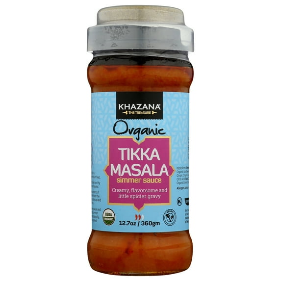 (Pack of 6) Khazana Sauce Simmering Tikka Masala 12.7 Oz - Walmart.com
