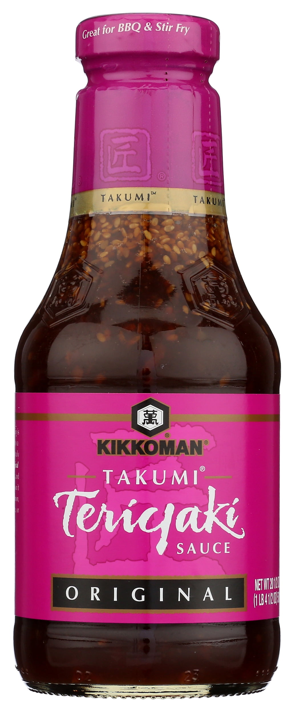 Pack of 6, Kikkoman Takumi Teriyaki Sauce Original, 20.5 oz