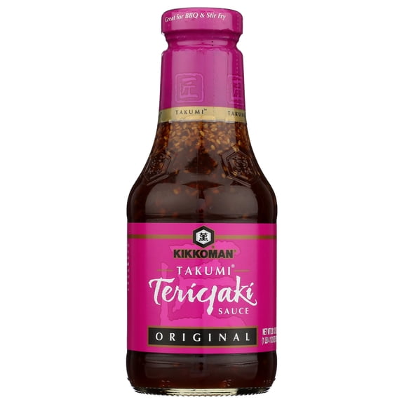 Pack of 6, Kikkoman Takumi Teriyaki Sauce Original, 20.5 oz