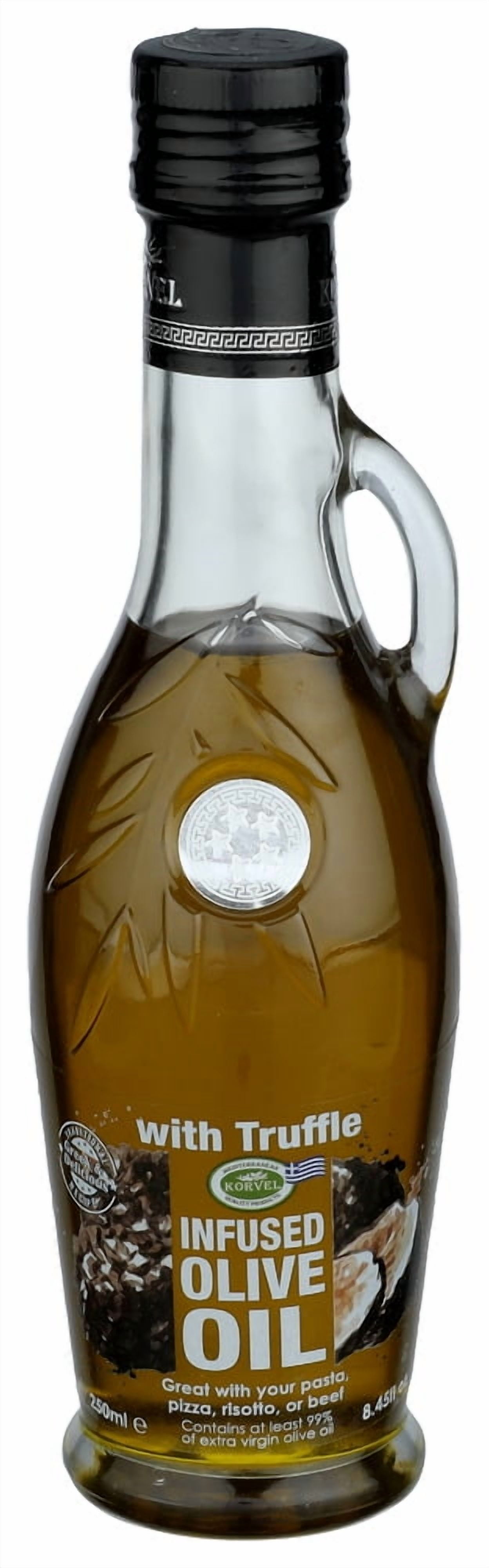 (Pack of 6) Korvel Mediterranean Quality Olive Oil Greek Truffle Flavor 8.45 fl oz