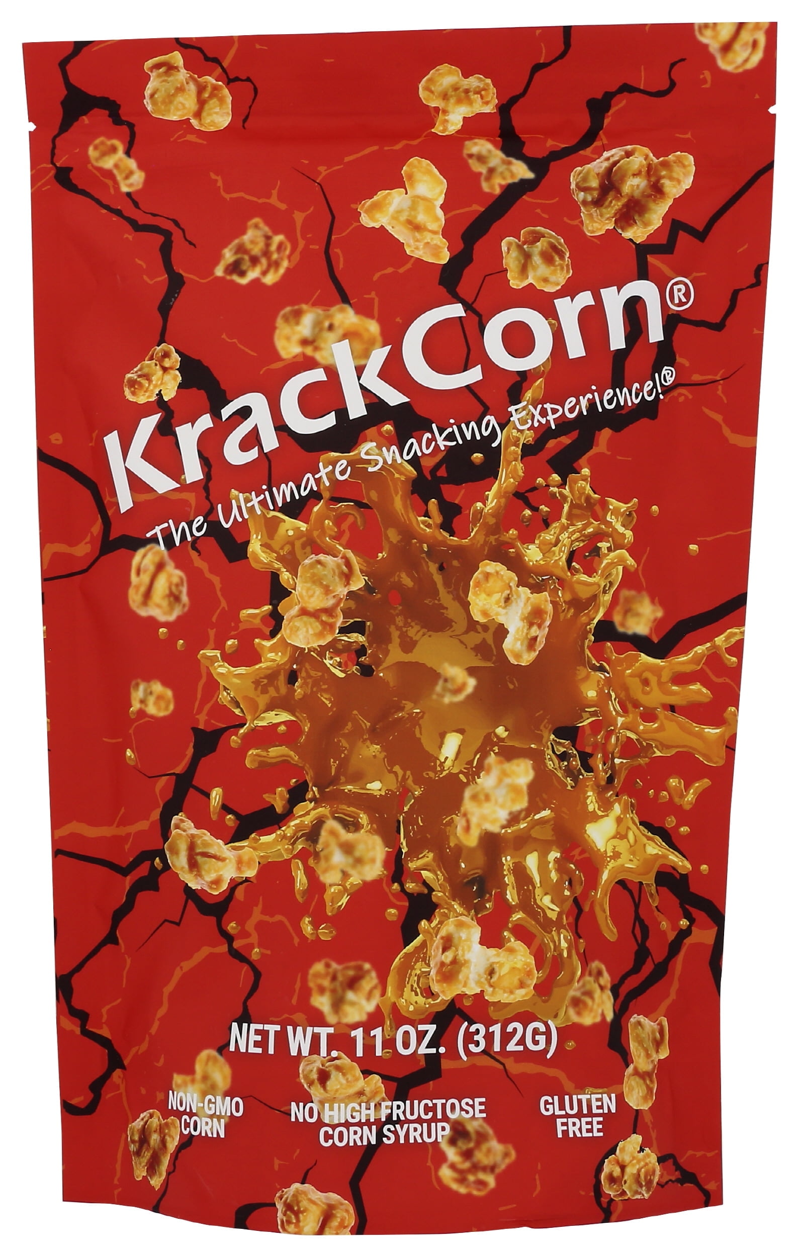 (Pack of 6) KrackCorn Original Caramel Popcorn, 11 oz