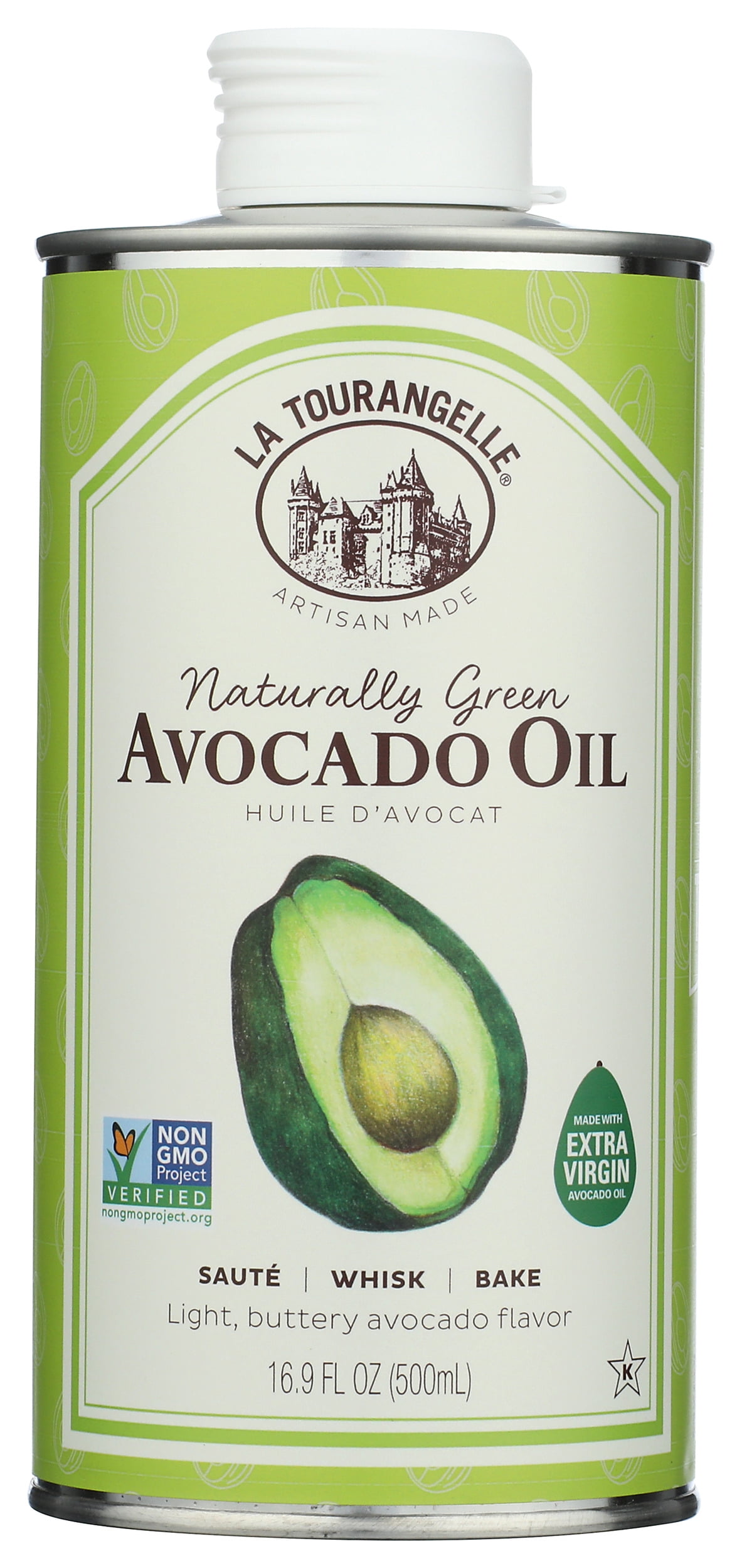 Pack of 6, La Tourangelle Naturally Green Avocado Oil, 16.9 fl oz