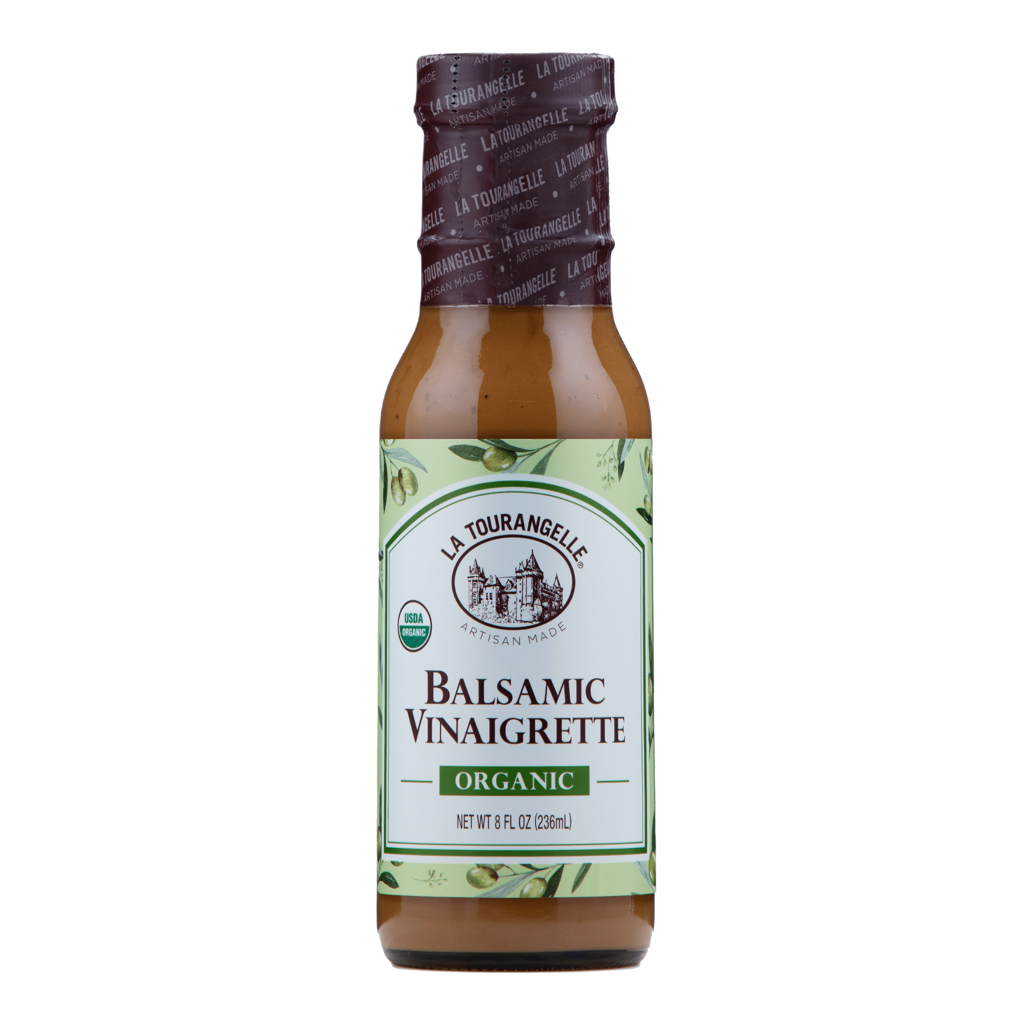 (Pack of 6), La Tourangelle Organic Classic Balsamic Vinaigrette, 8 fl oz