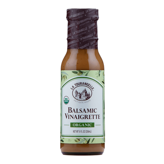 (Pack of 6), La Tourangelle Organic Classic Balsamic Vinaigrette, 8 fl oz