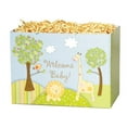 thumbnail image 1 of Pack of 6, Large Welcome Baby Basket Boxes 10.25 x 6 x 7.5" As Great Table Centerpieces for Parties, 1 of 1
