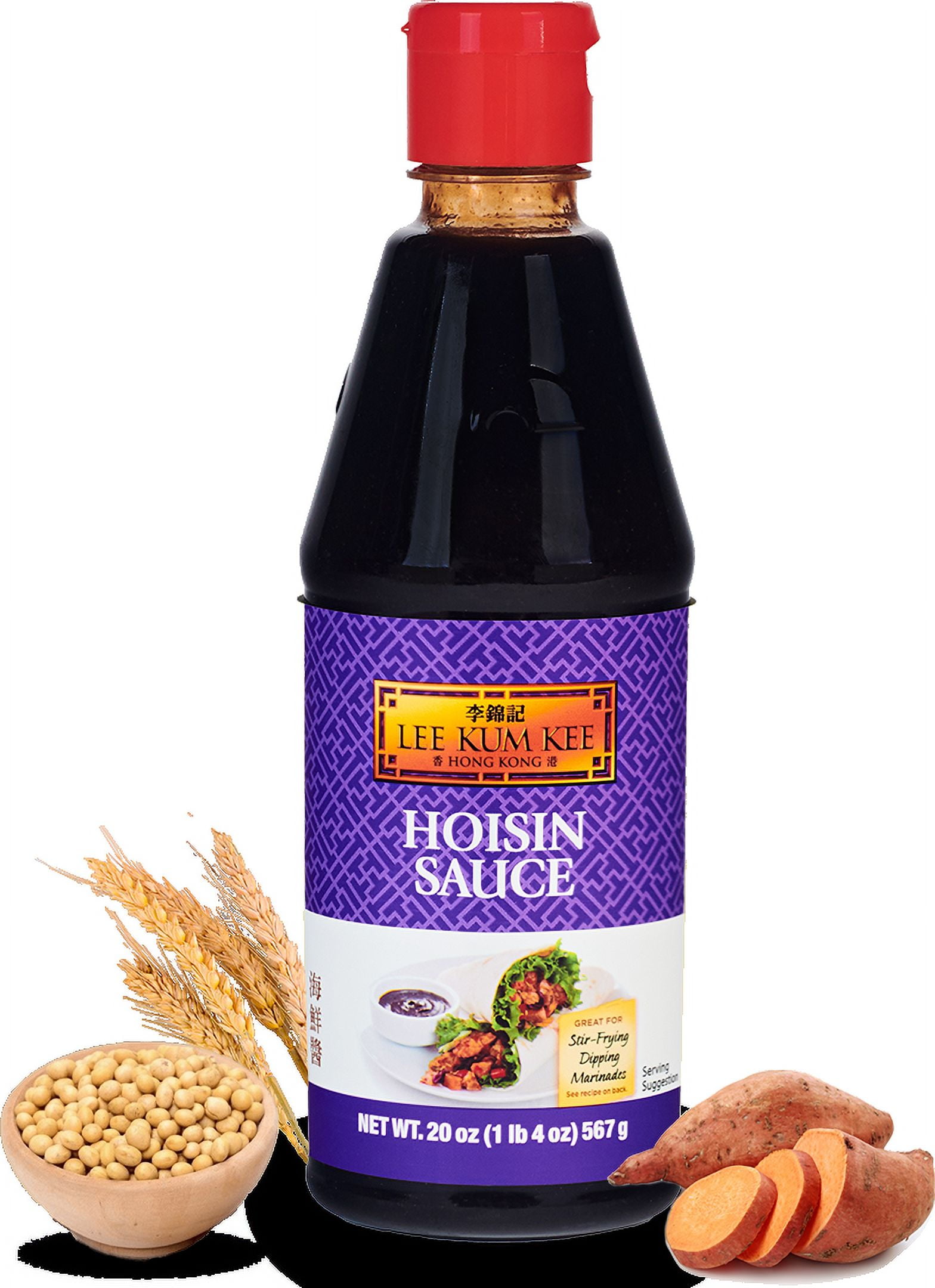 Pack of 6, Lee Kum Kee Hoisin Sauce, 20 oz