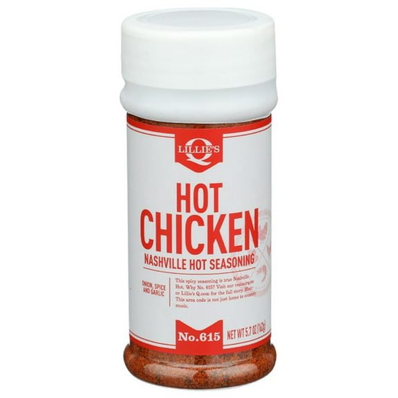 (Pack of 6) Lillie's Q Nashville Hot Chicken Seasoning 5.7 Oz