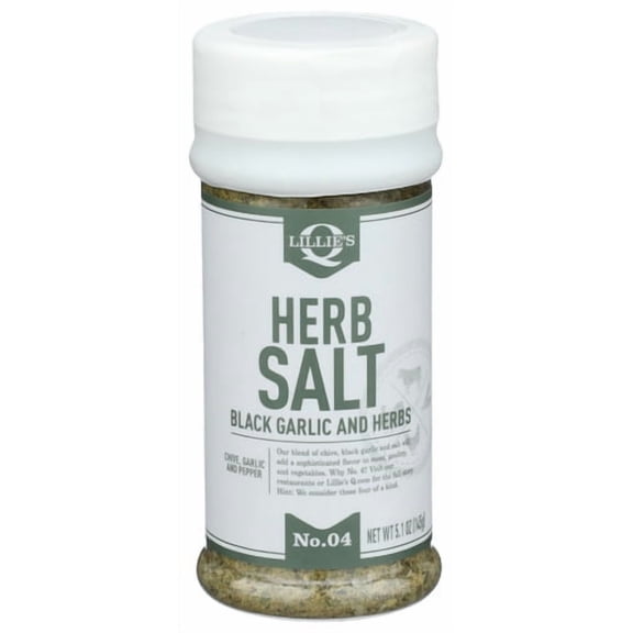 (Pack of 6) Lillie's Q Seasoning Herb Salt 5.8 Oz