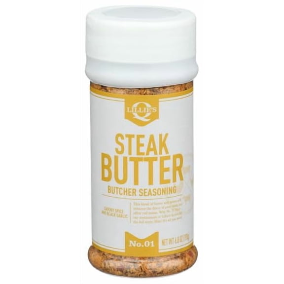 (Pack of 6) Lillie's Q Seasoning Steak Butter 6.8 Oz