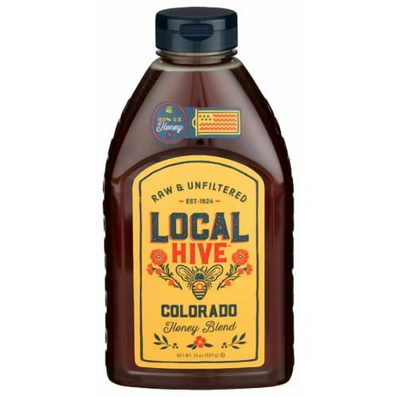 (Pack of 6) Local Hive Honey Colorado 32 oz