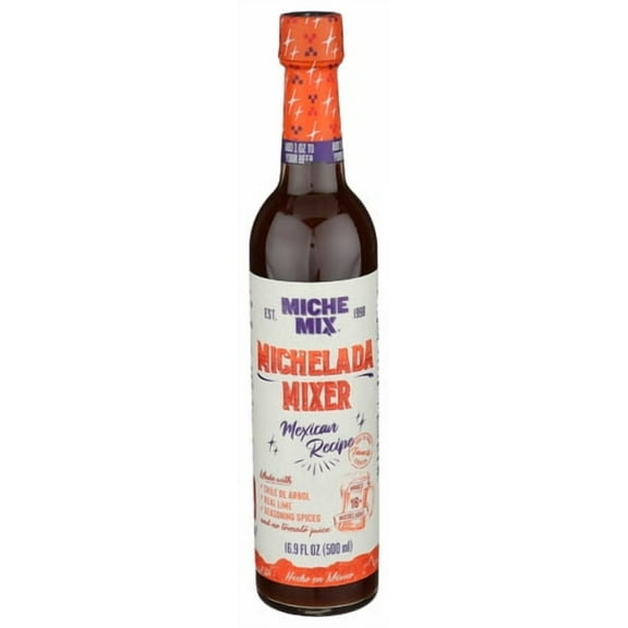 Pack of 6 MICHE Mixer Michelada Mexican Red C 16.9 fl oz