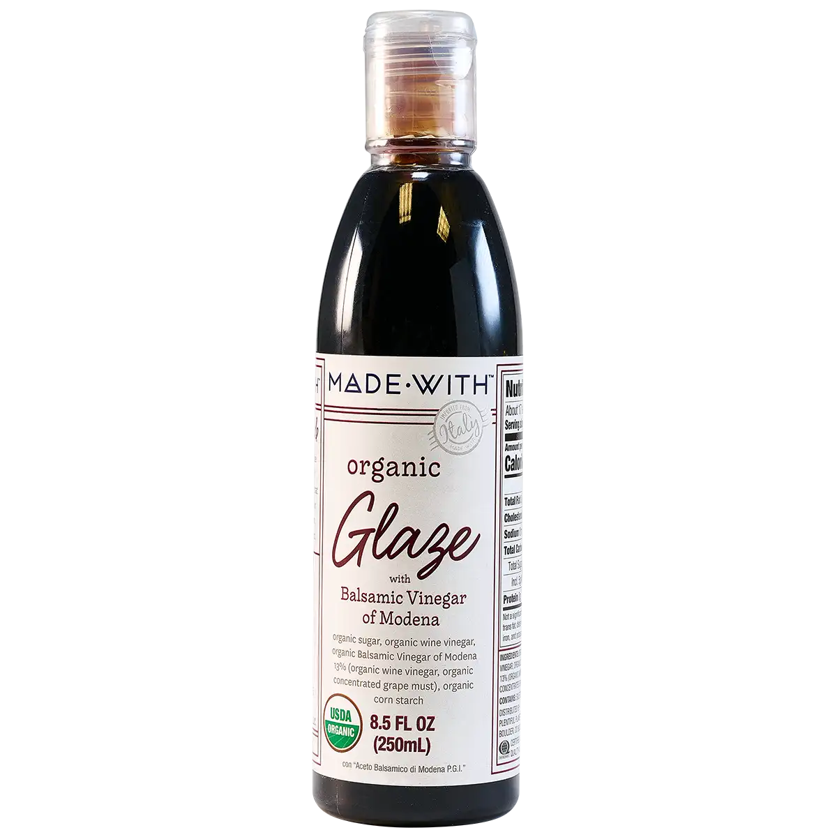 Pack of 6, Made With Organic Balsamic Vinegar Glaze, 8.5 fl oz