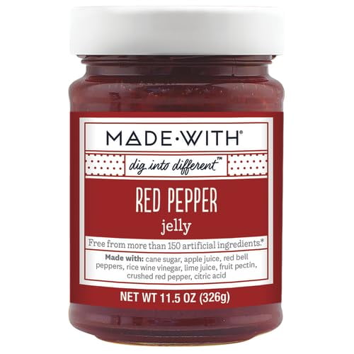 (Pack of 6) Made With Spicy Red Pepper Jelly 11.5 Oz