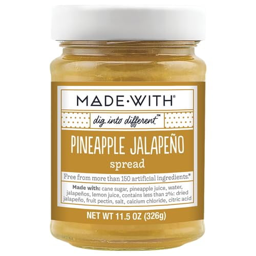 (Pack of 6) Made With Spread Pineapple Jalapeo 11.5 Oz