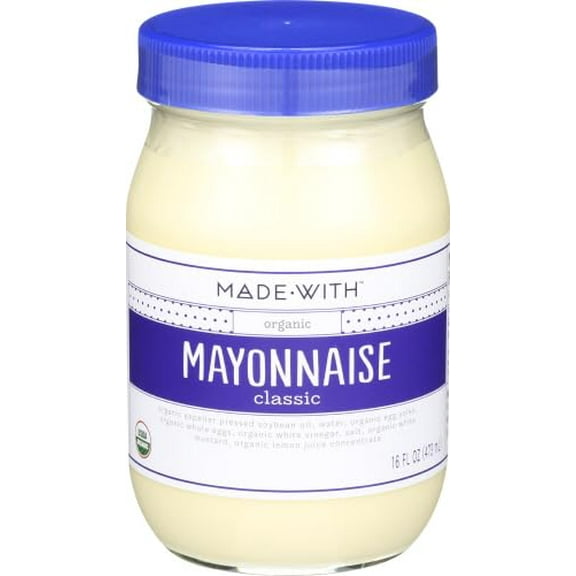 (Pack of 6) Made with Mayonnaise Organic 16 Oz