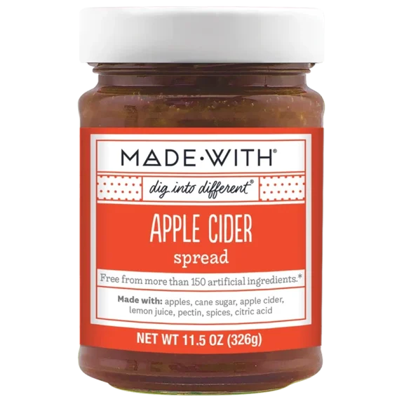 (Pack of 6) Made with Spread Apple Cider 11.5 Oz