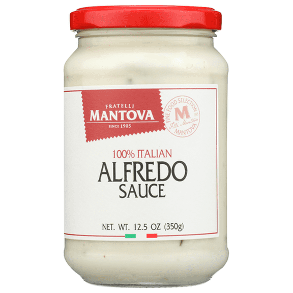 (Pack of 6) Mantova Alfredo Sauce 12.5 Oz