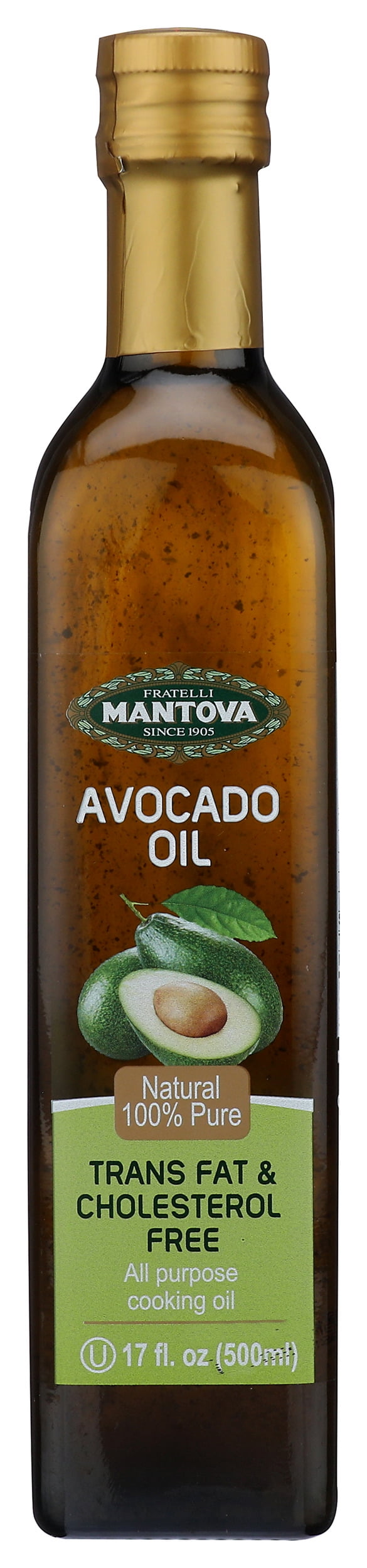 Pack of 6, Mantova Avocado Oil, 17 oz