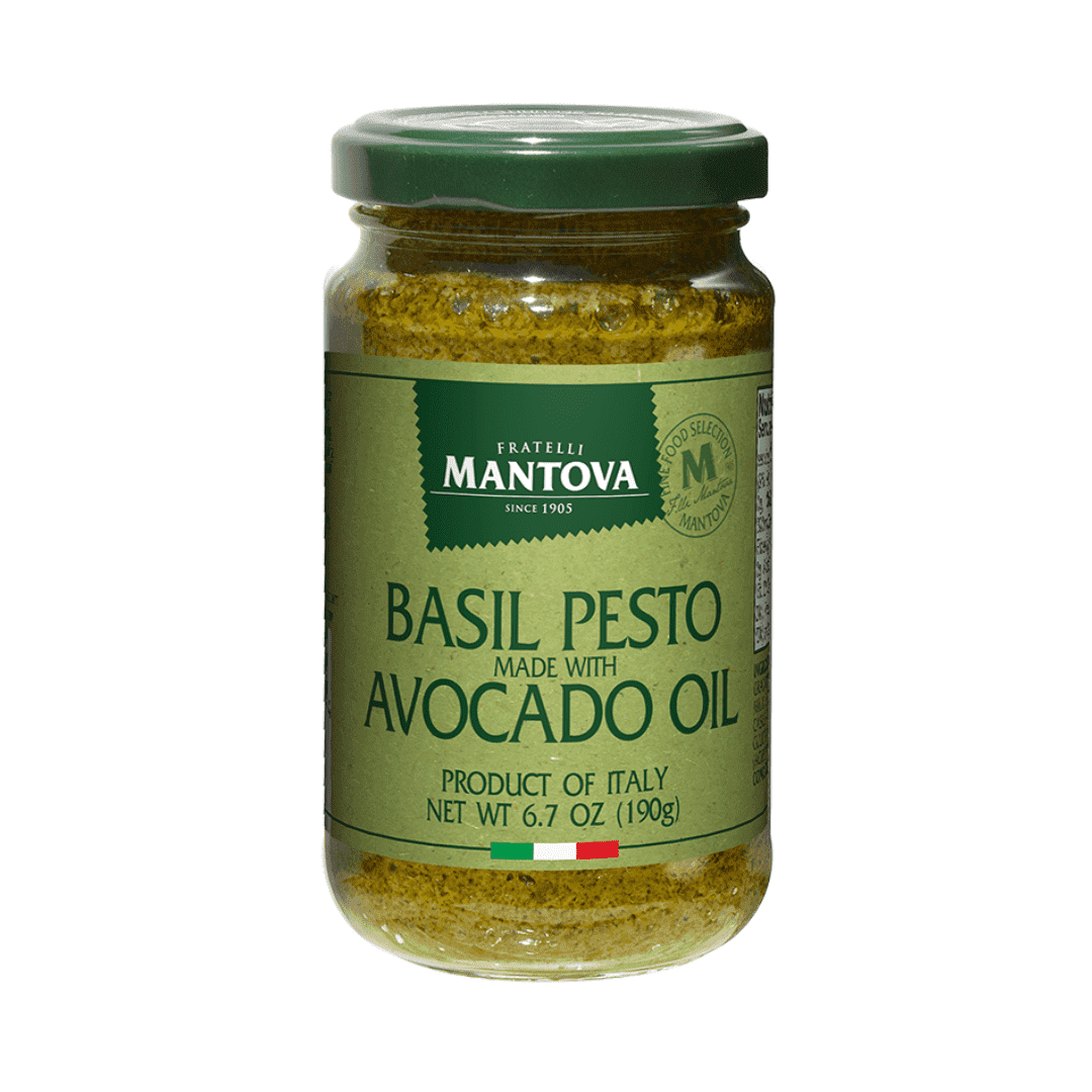 (Pack of 6) Mantova Avocado Oil Mantova Pesto 6.7 Oz