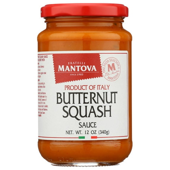 Pack of 6 Mantova Butternut Squash Sauce 12 oz
