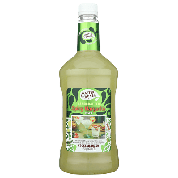 (Pack of 6) Master of Mixes Margarita Mixer Spicy 1.75 Lt