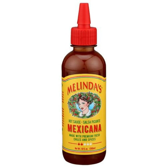 (Pack of 6) Melinda's Hot Mexicana Sauce 10 Oz