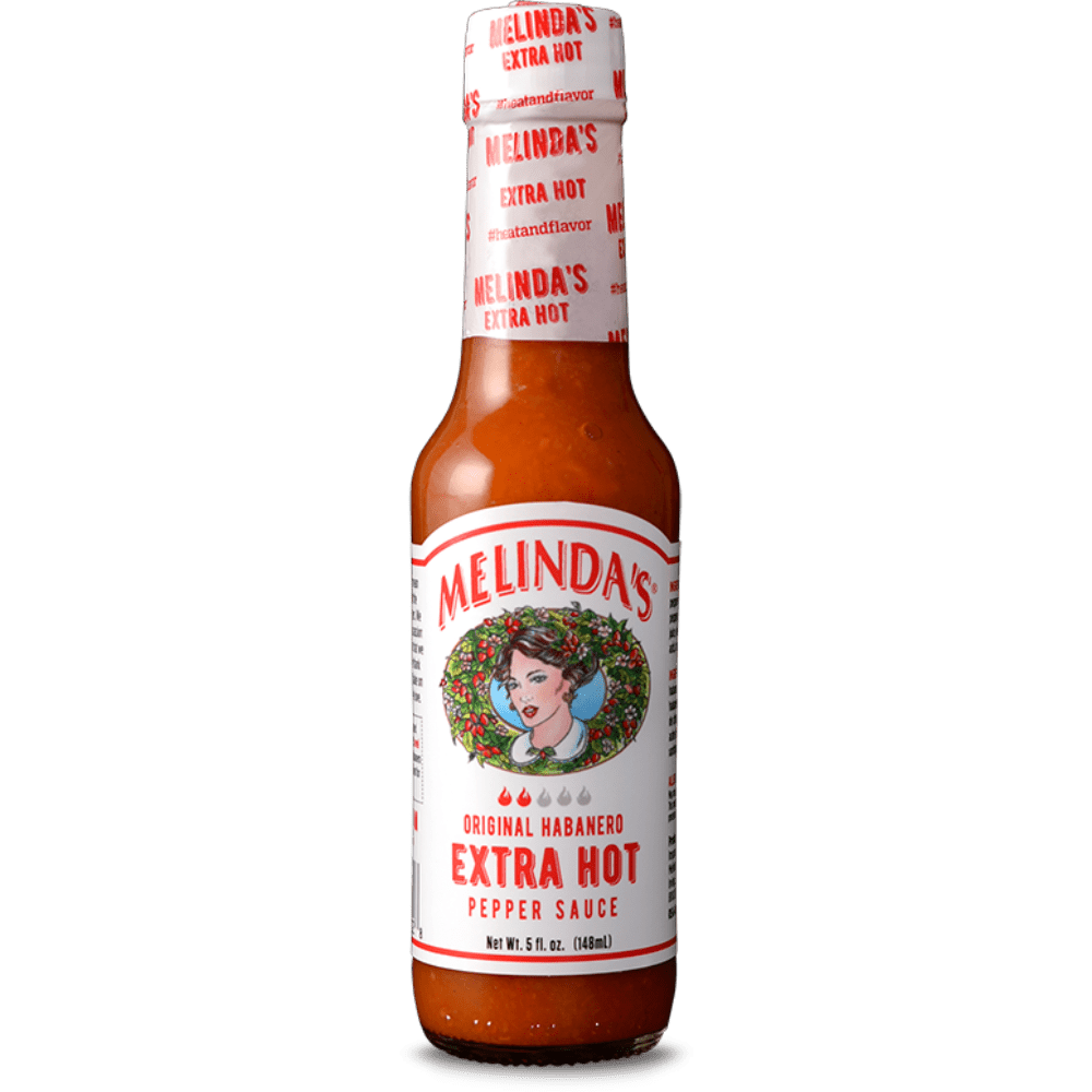 Pack of 6, Melinda's Original Habanero Extra Hot Sauce, 5 oz