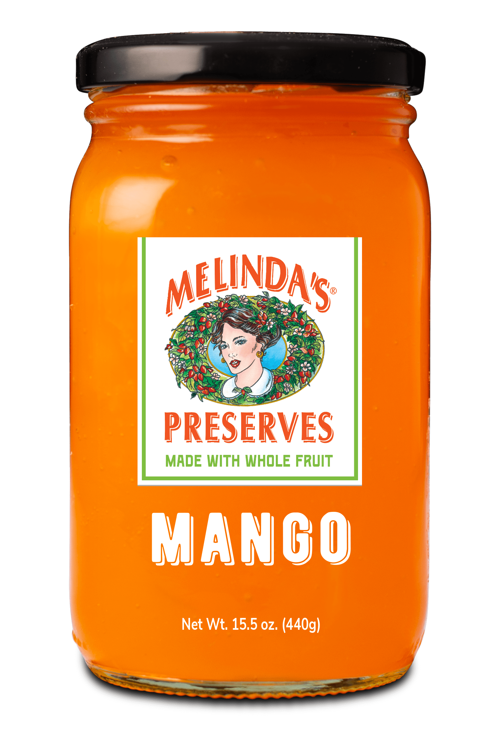 (Pack of 6), Melinda’s Preserves Mango, 15.5 oz
