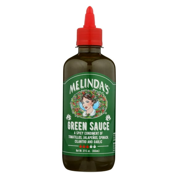 Pack of 6, Melindas Green Sauce, 12 oz