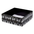 thumbnail image 1 of Pack of 6, Merry and Bright Gourmet Decorative Corrugated Tray, 8x8x3" for Tall Displays or Holding Gourmet Meat and Cheese Trays, 1 of 1