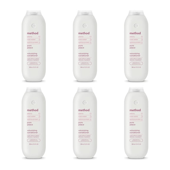 (Pack of 6) Method Pure Peace Conditioner 13.5 Fl Oz