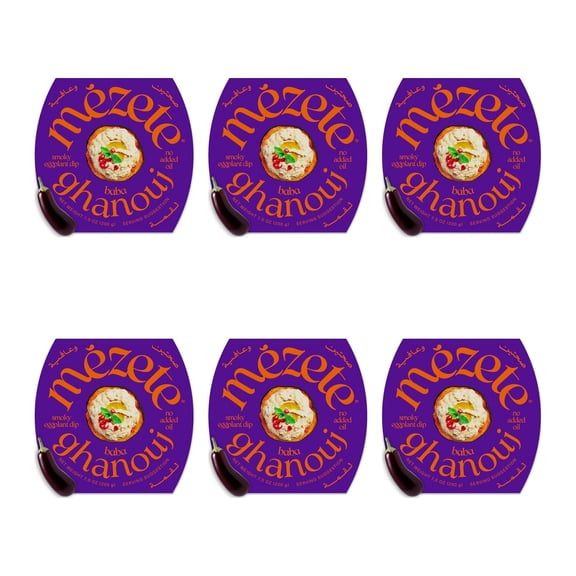 (Pack of 6) Mezete Dip Baba Ghanouj 7.05 Oz