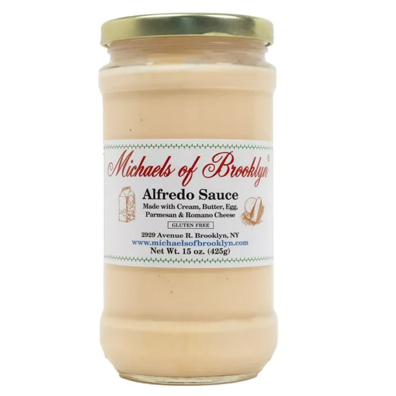 Pack of 6, Michaels Of Brooklyn Alfredo Sauce, 15 oz