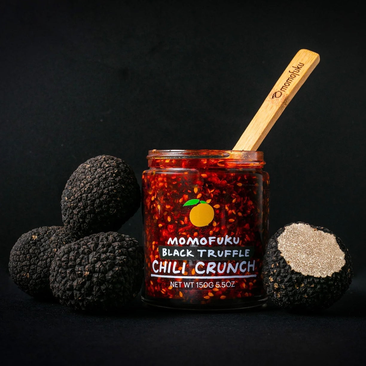 (Pack of 6), Momofuku Black Truffle Chili Crunch, 5.5 oz