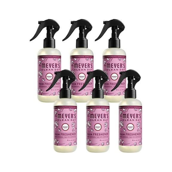 (Pack of 6) Mrs. Meyer's Clean Day Room Refresher Peony 8 Oz