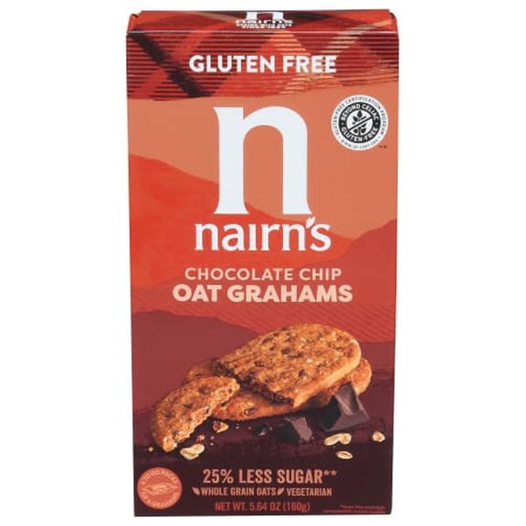 (Pack of 6) Nairn's Oatmeal Chocolate Cookie 5.64 Oz
