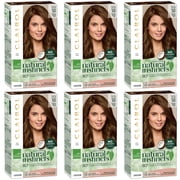 Pack of 6 Natural Instincts Clairol Non-Permanent Hair Color - 5G Medium Golden Brown - 1 Kit