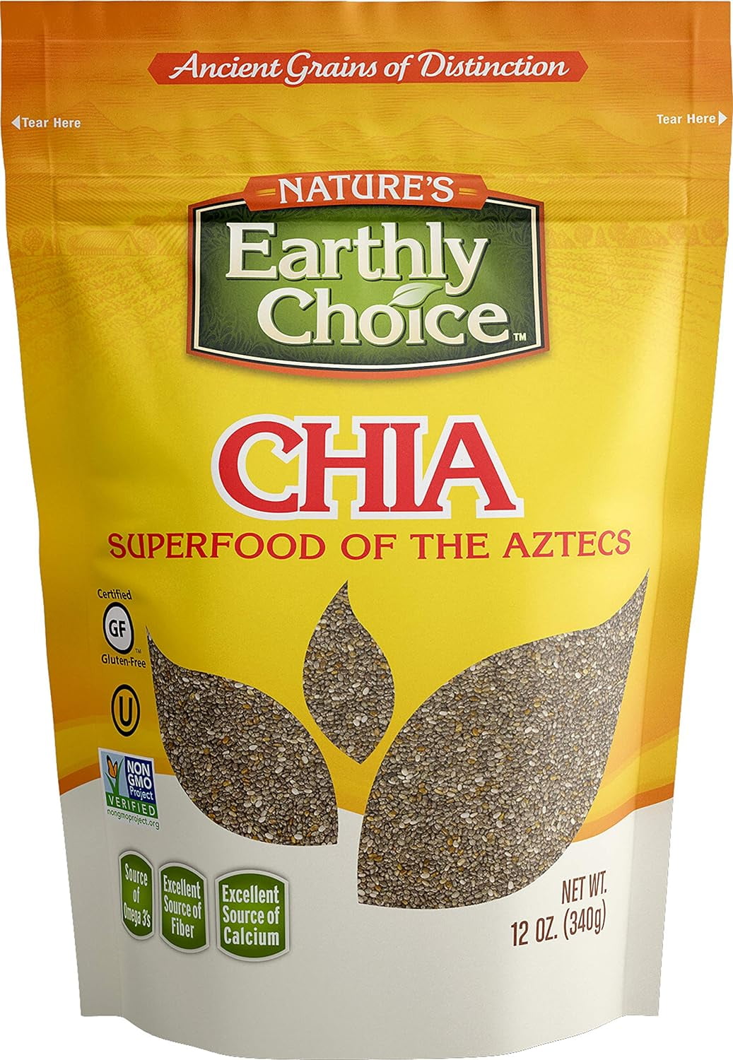 Natures Earthly Choice Chia Seeds for Breakroom Kitchen - Walmart ...