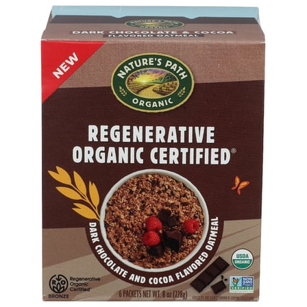 (Pack of 6) Nature's Path Oatmeal Regular Dark Chocolate Coconut 8 Oz