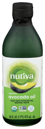 (Pack of 6) Nutiva Avocado Oil 100% Pure Organic 16 Fo