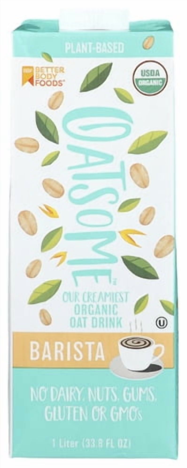 (Pack of 6) Oatsome Milk Oat Barista 1 Lt