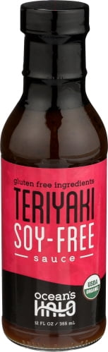 (Pack of 6) Oceans Halo Soy-Free Teriyaki Sauce 12 oz