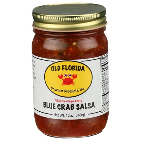 (Pack of 6) Old Florida Gourmet Blue Crab Salsa 12 oz