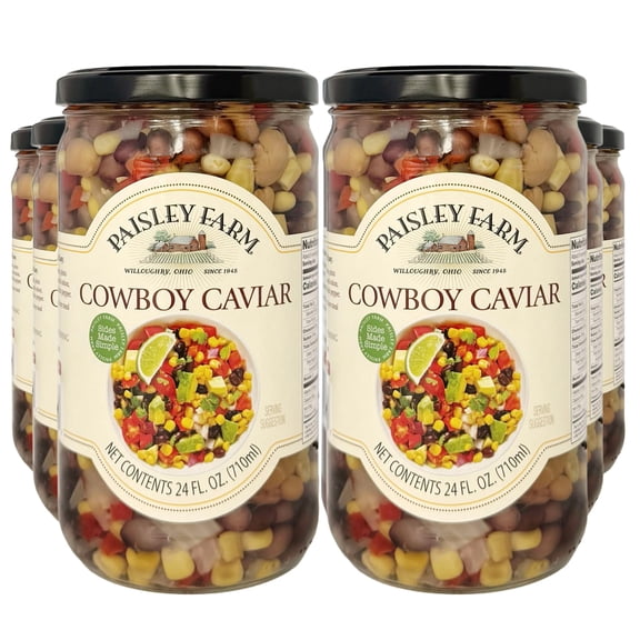 (Pack of 6) Paisley Farm Cowboy Caviar 24 Oz