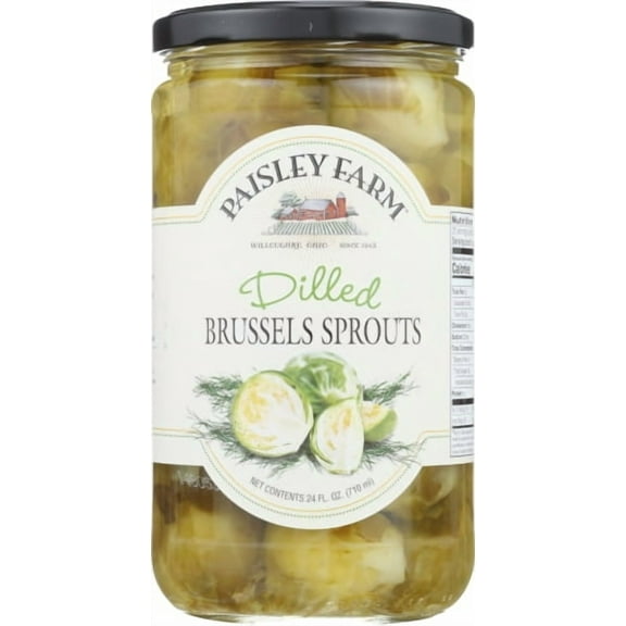 Pack of 6 Paisley Farm Dilled Brussels Sprouts 24 oz