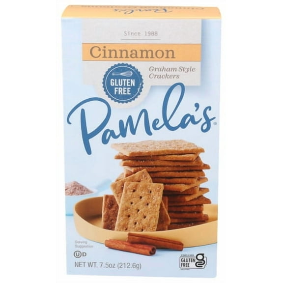 (Pack of 6) Pamela's Graham Cinnamon Traditional 7.5 oz