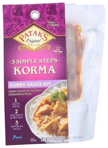 (Pack of 6) Patak's Korma 3 Step 11 Oz